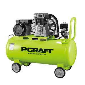 PAB100Z : เครื่องปั้มลม 100L/26.4Gal (Prescott)PAB100Z : Belt Driving Air Compressor 100L/26.4Gal (Prescott)